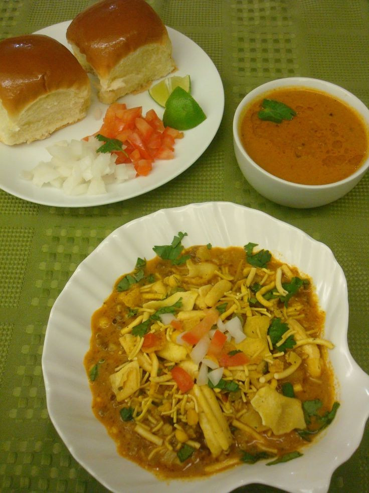 Healthy Indian Food Recipes Vegetarian
 Ve arian Indian Recipes Kolhapuri Missal Pav