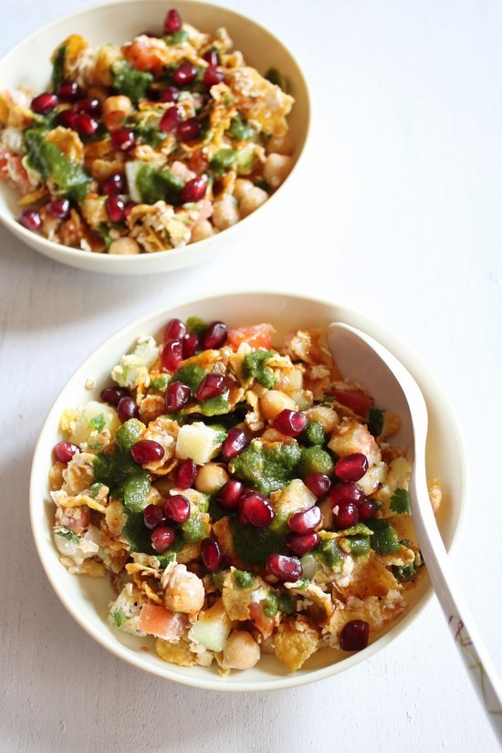 Healthy Indian Recipes
 Oats Chaat Recipe Healthy chaat recipe