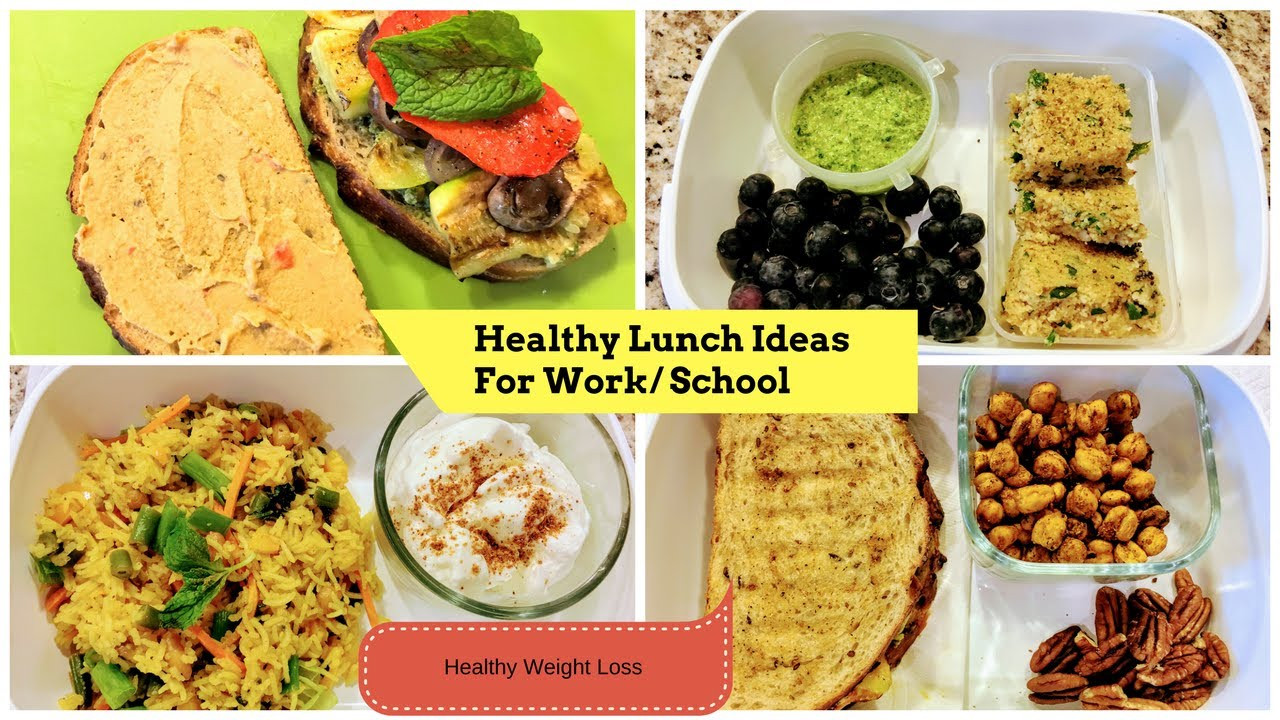 Healthy Indian Snacks For Weight Loss
 4 Healthy Indian Lunch Breakfast Ideas for School Work