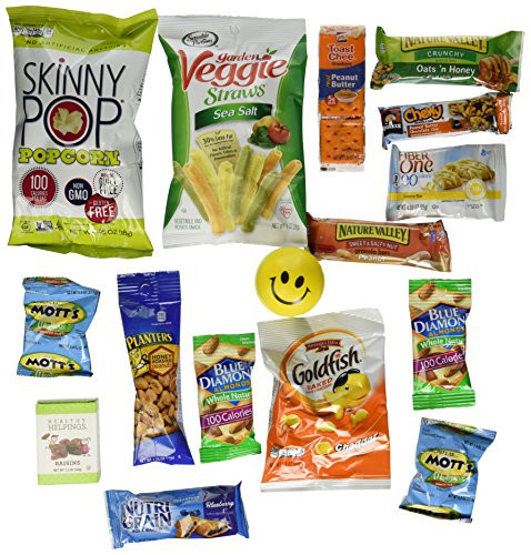 Healthy Individually Packaged Snacks
 Healthy Snack Box 36 Individually Wrapped Snacks