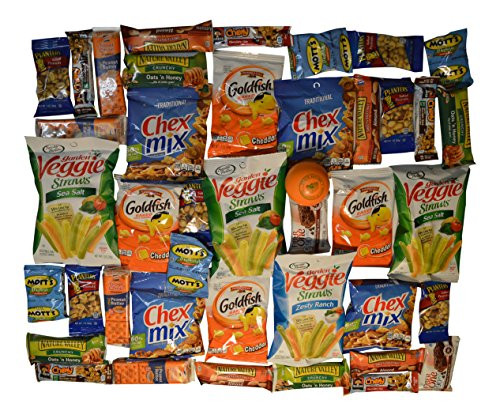 Healthy Individually Packaged Snacks
 Healthy Snack Box 40 Individually Wrapped Snacks Plus