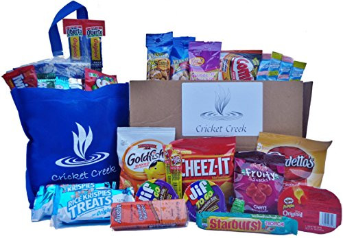 Healthy Individually Packaged Snacks
 Healthy Snacks Care Package Box 30 Count Individually