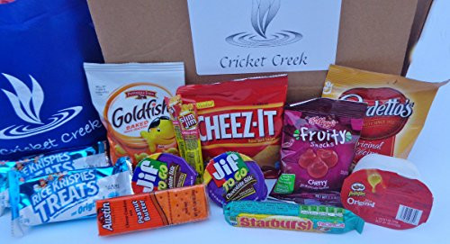 Healthy Individually Packaged Snacks
 Healthy Snacks Care Package Box 30 Count Individually