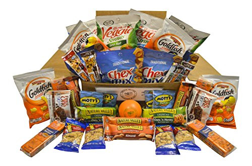 Healthy Individually Packaged Snacks
 Healthy Snack Box – 36 Individually Wrapped Snacks