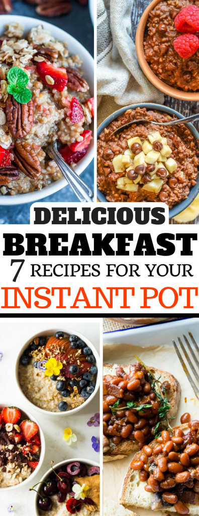 Healthy Instant Pot Breakfast Recipes
 Delicious INSTANT POT BREAKFAST recipes Berry&Maple