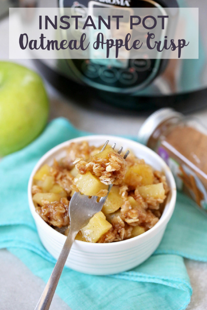 Healthy Instant Pot Desserts
 Instant Pot Apple Crisp 3 PointsPlus 6 Smart Points