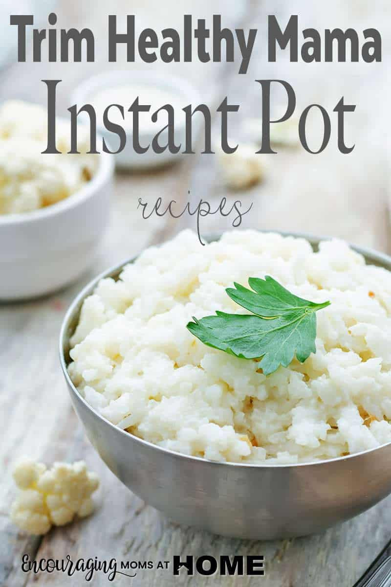 Healthy Instant Pot Desserts
 Trim Healthy Mama Instant Pot Recipes for THM