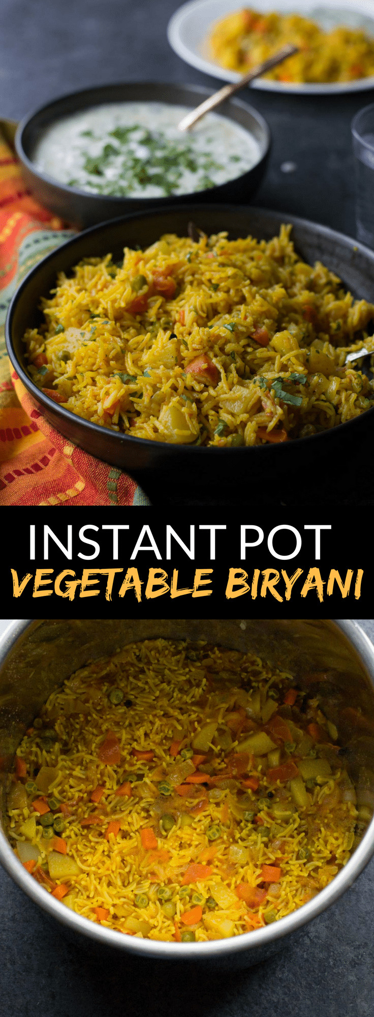 Healthy Instant Pot Recipes Vegetarian
 Instant Pot Ve able biryani recipe How to make veg