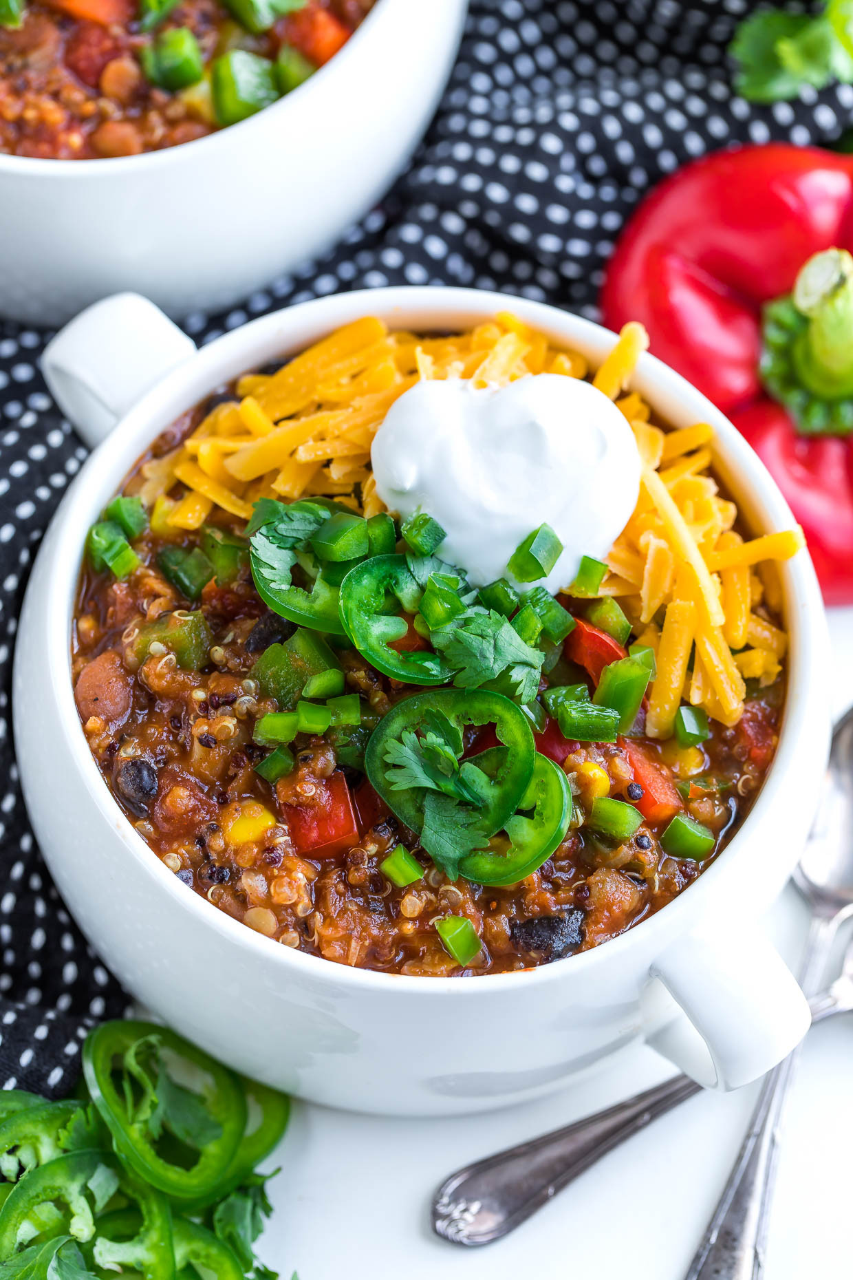 Healthy Instant Pot Recipes Vegetarian
 Instant Pot Ve arian Quinoa Chili Peas And Crayons