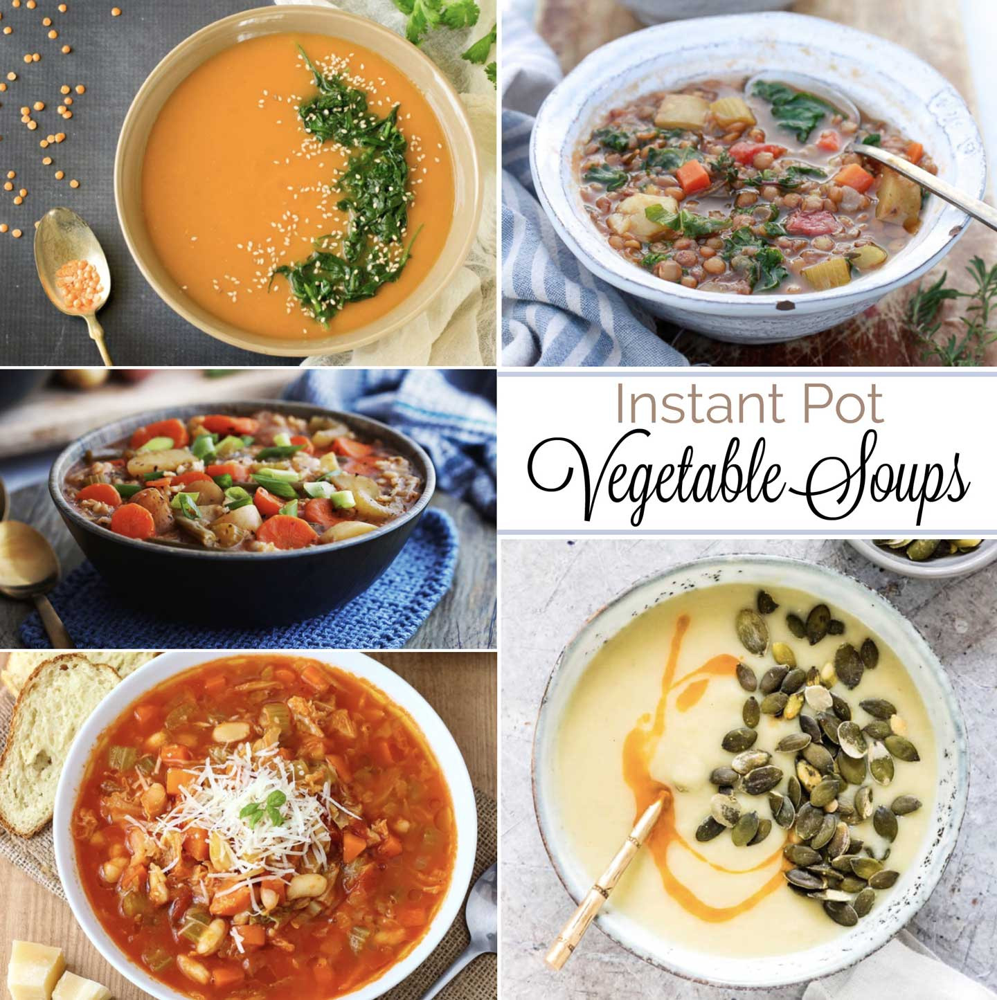 Healthy Instant Pot Recipes Vegetarian
 Nourishing Instant Pot Ve able Soup Recipes Two