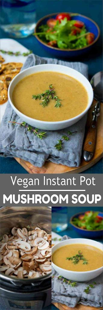 Healthy Instant Pot Soup Recipes
 Vegan Instant Pot Mushroom Soup Healthy Soup Recipe