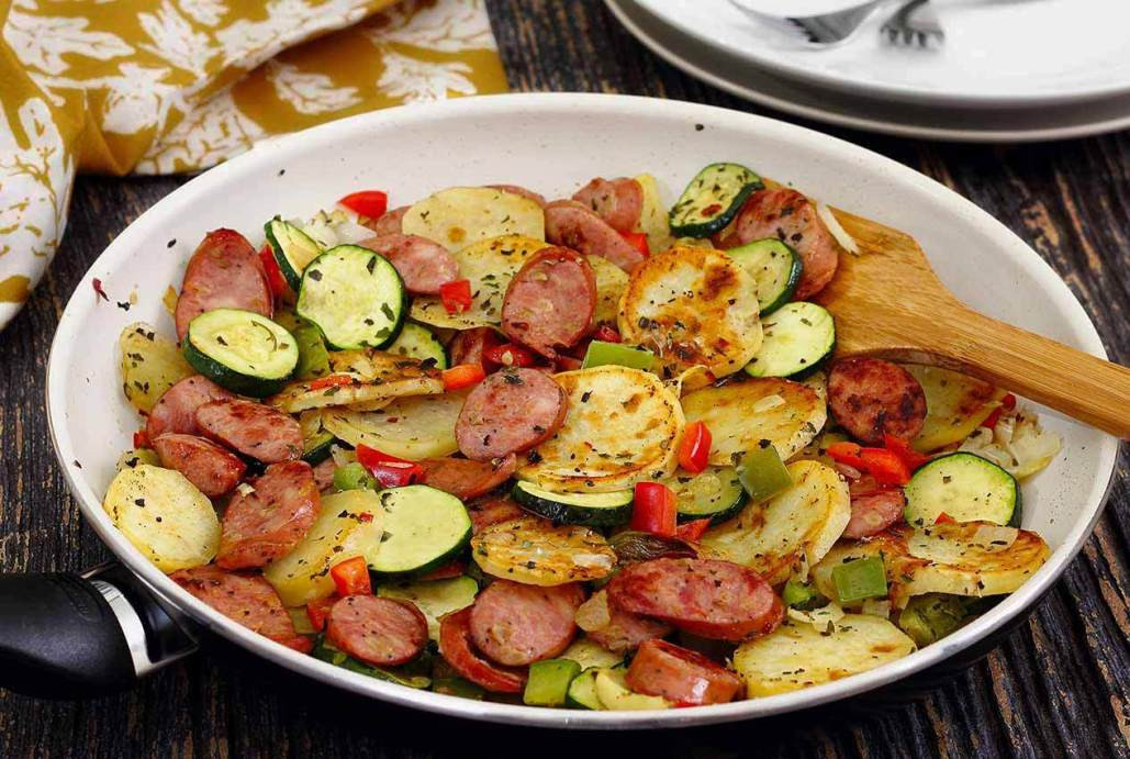 Healthy Italian Dinner Recipes
 Italian Sausage & Potato Quick Skillet Recipe