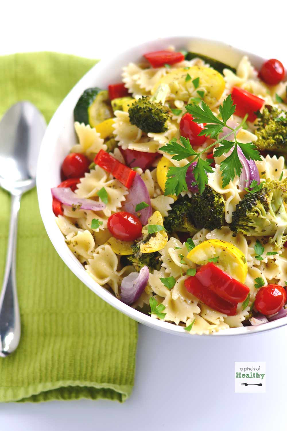 Healthy Italian Pasta Salad
 Italian Pasta Salad A Pinch of Healthy