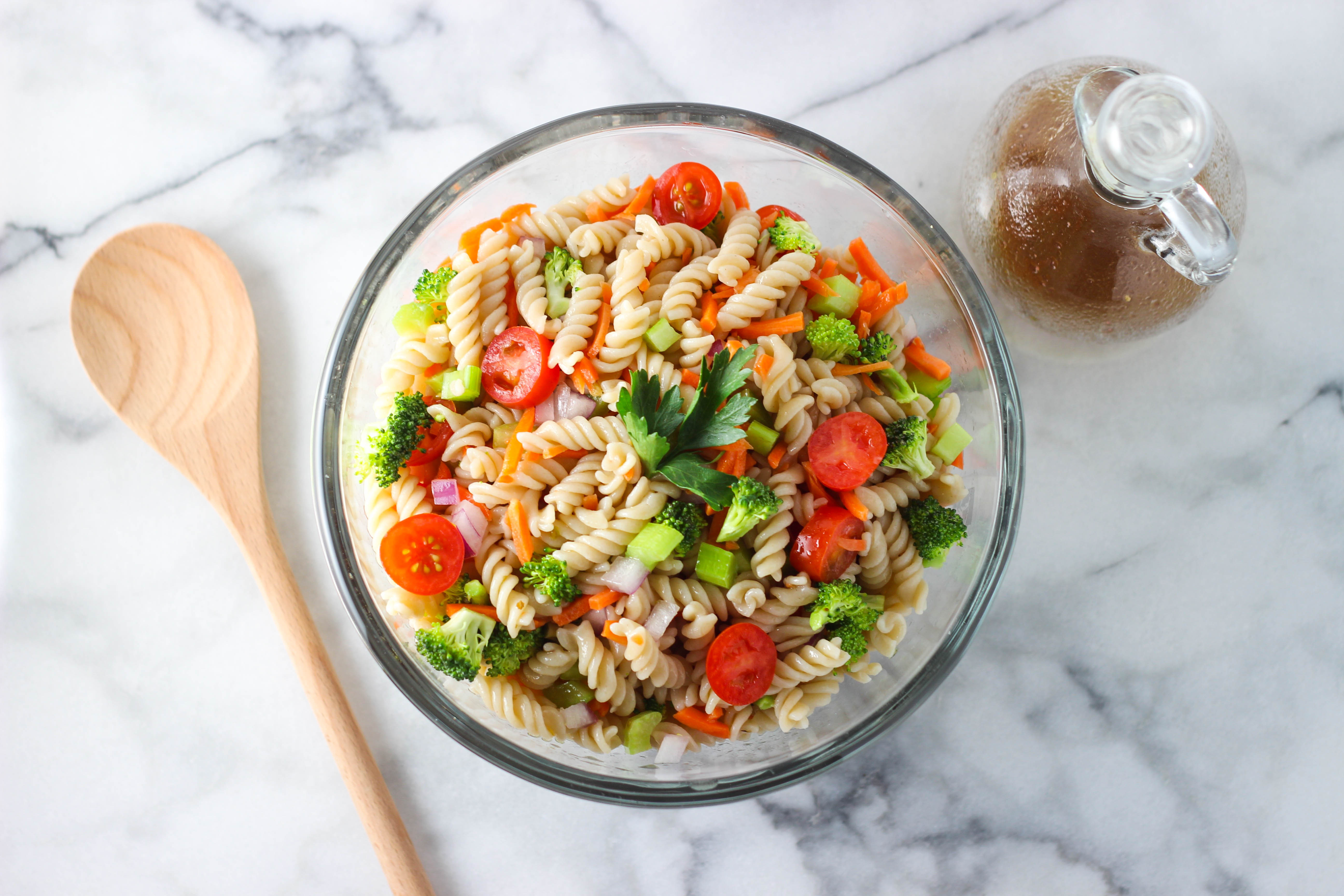 Healthy Italian Pasta Salad
 Italian Pasta Salad & Reader Survey Exploring Healthy Foods