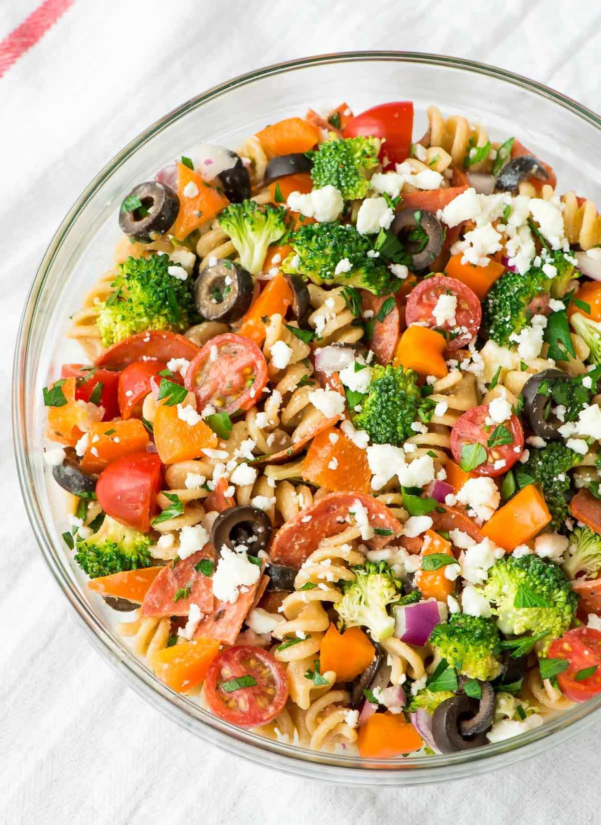 Healthy Italian Recipes
 Healthy Pepperoni Pasta Salad