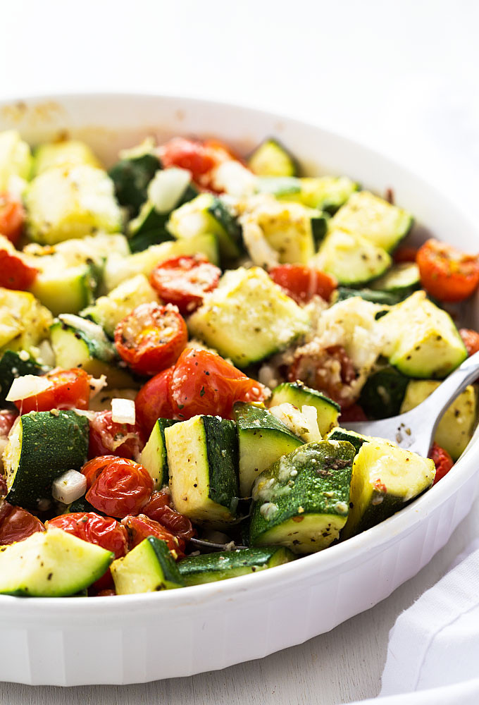 Healthy Italian Side Dishes
 Baked Italian Zucchini Tomatoes and ions