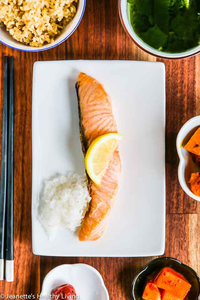 Healthy Japanese Breakfast
 Japanese Breakfast Salmon Recipe Jeanette s Healthy Living