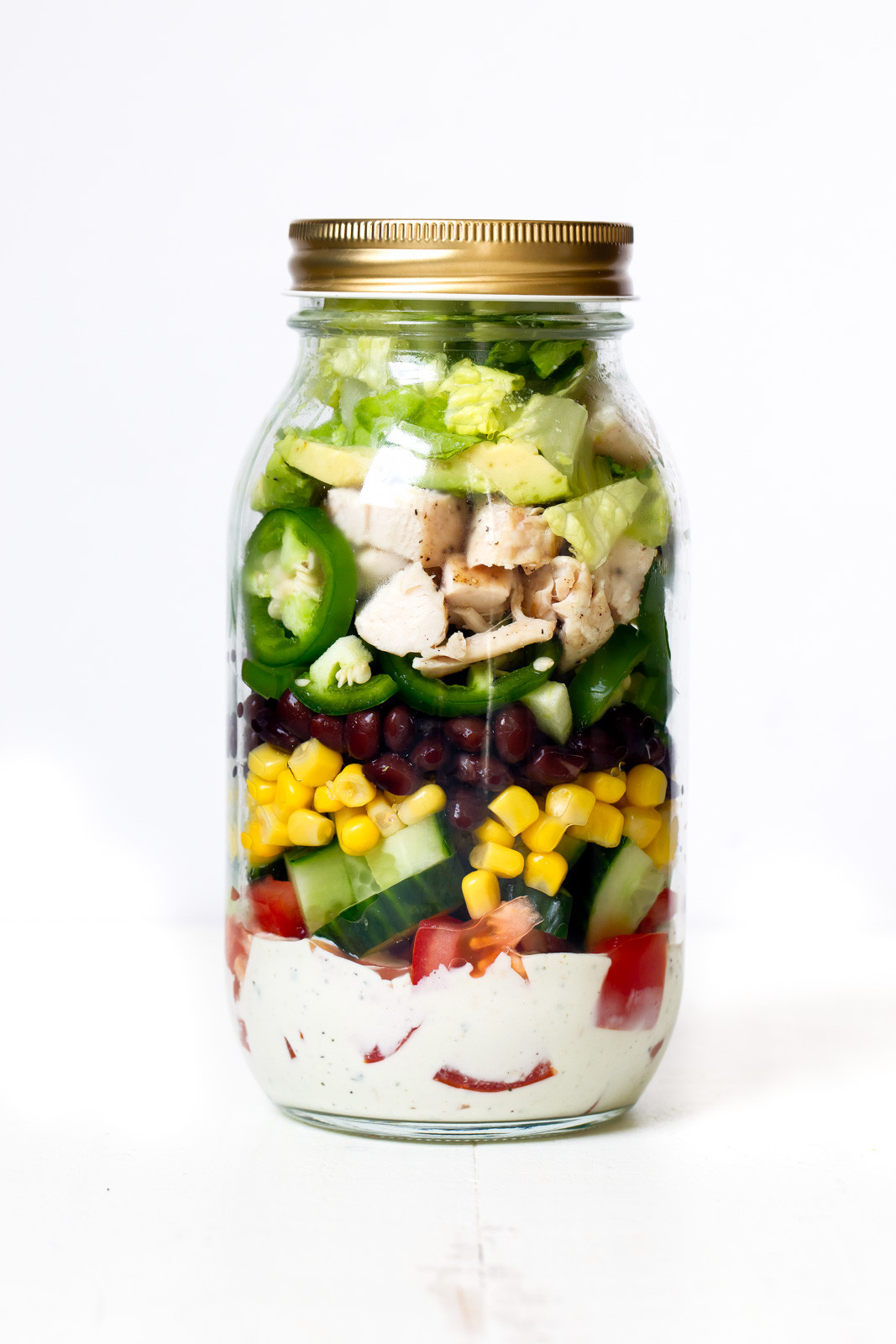 Healthy Jar Salads
 Meal Prep Idea 4 Healthy Mason Jar Salads