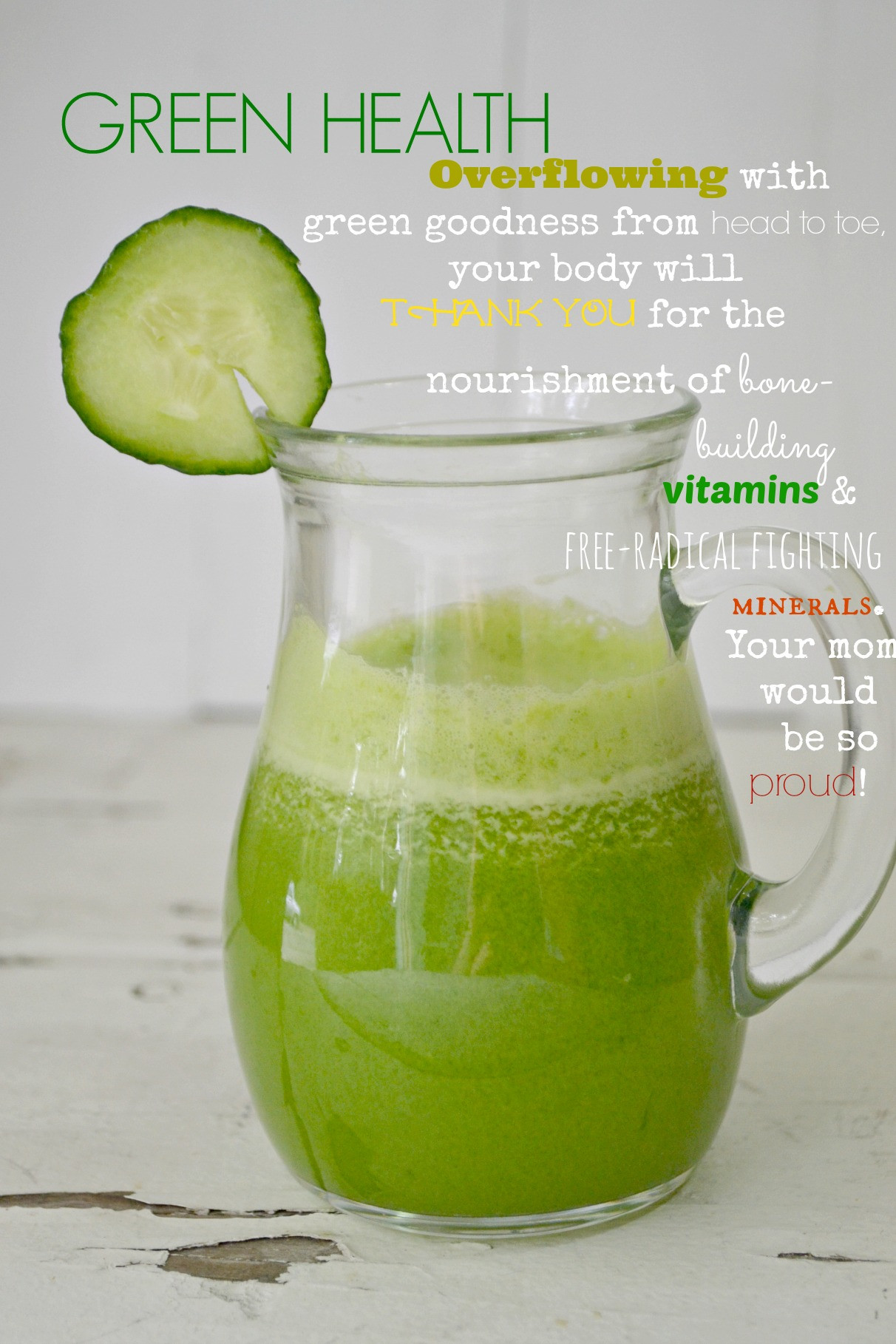 Healthy Juice Recipes
 My Green Go To Juice Fork and Beans