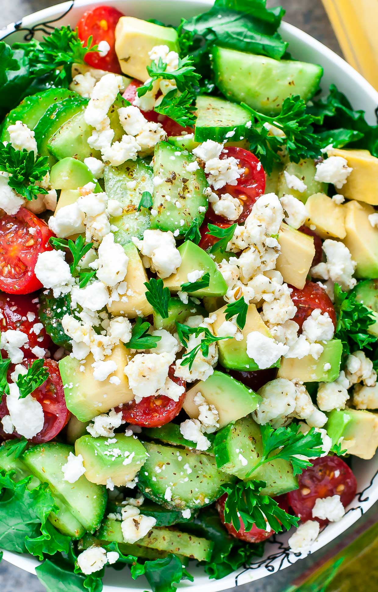 Healthy Kale Salad Recipes
 Greek Kale Salad Recipe with Easy Homemade Greek Dressing