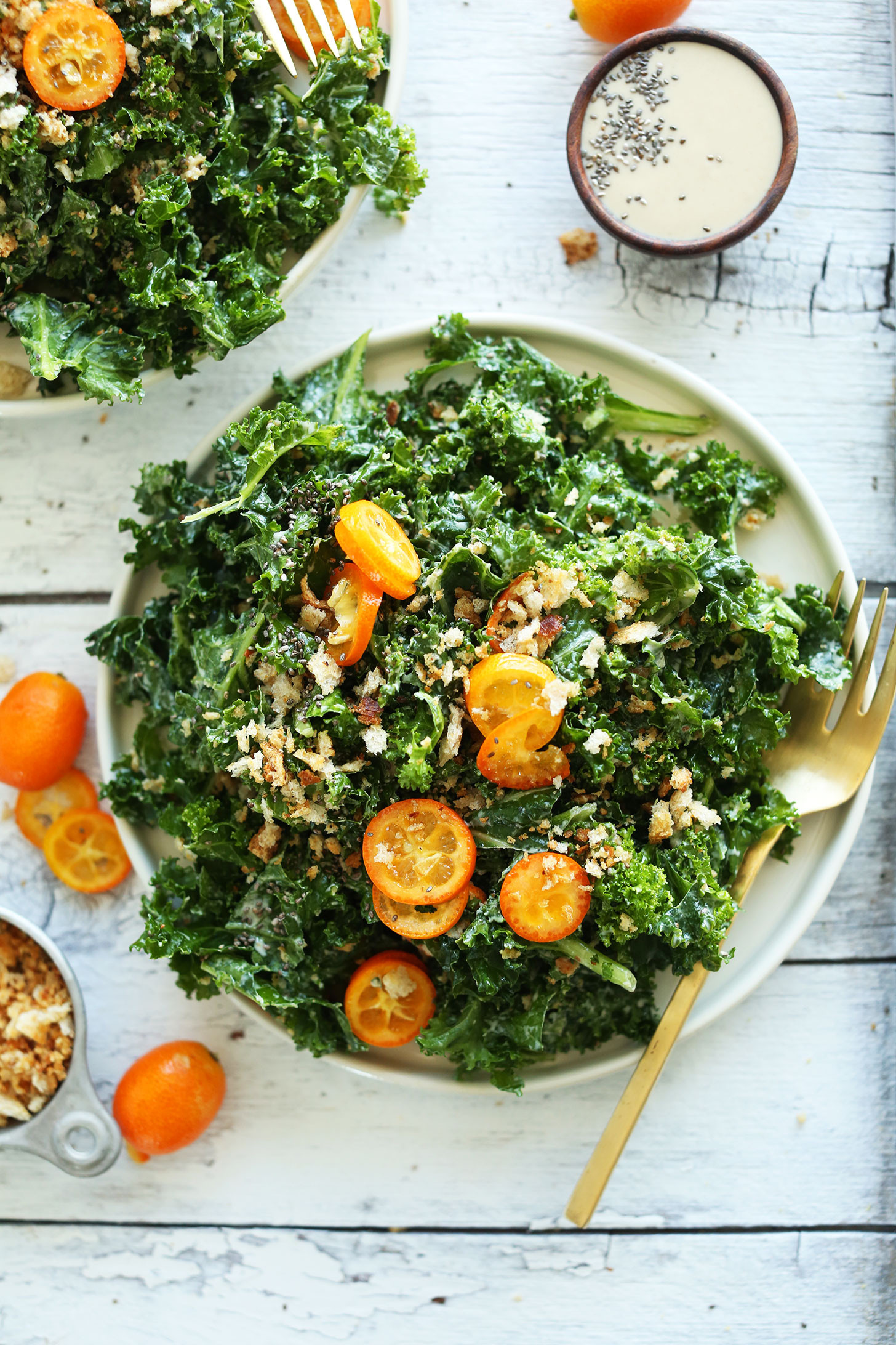 Healthy Kale Salad Recipes
 Kumquat Kale Salad