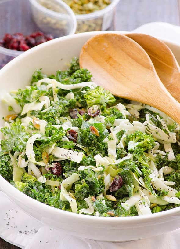 Healthy Kale Salad Recipes
 Sweet Kale Salad Recipe iFOODreal Healthy Family Recipes