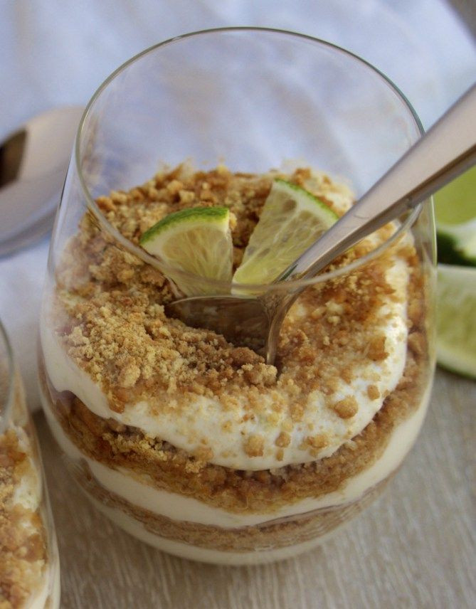 Healthy Key Lime Pie Greek Yogurt
 Key Lime Pie Cups using Greek Yogurt fresh limes a bit