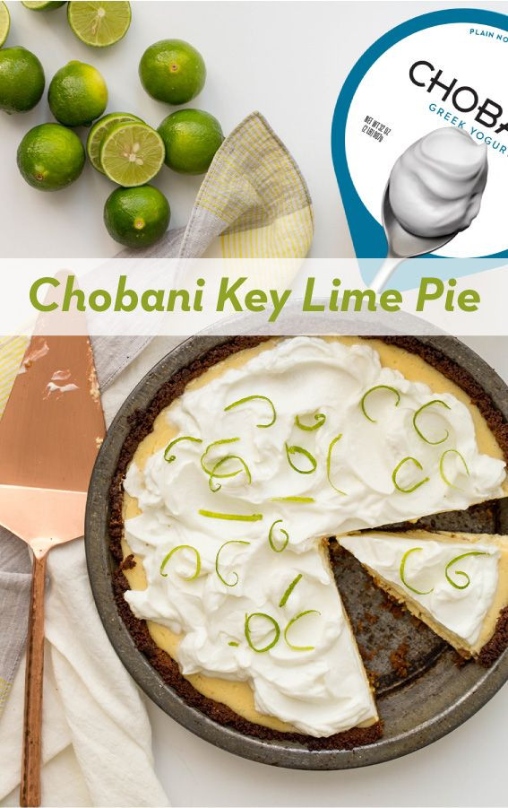 Healthy Key Lime Pie Greek Yogurt
 1042 best Baked with Chobani images on Pinterest