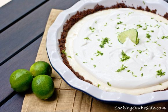 Healthy Key Lime Pie Greek Yogurt
 Key Lime Greek Yogurt Pie via Kathy Strahs