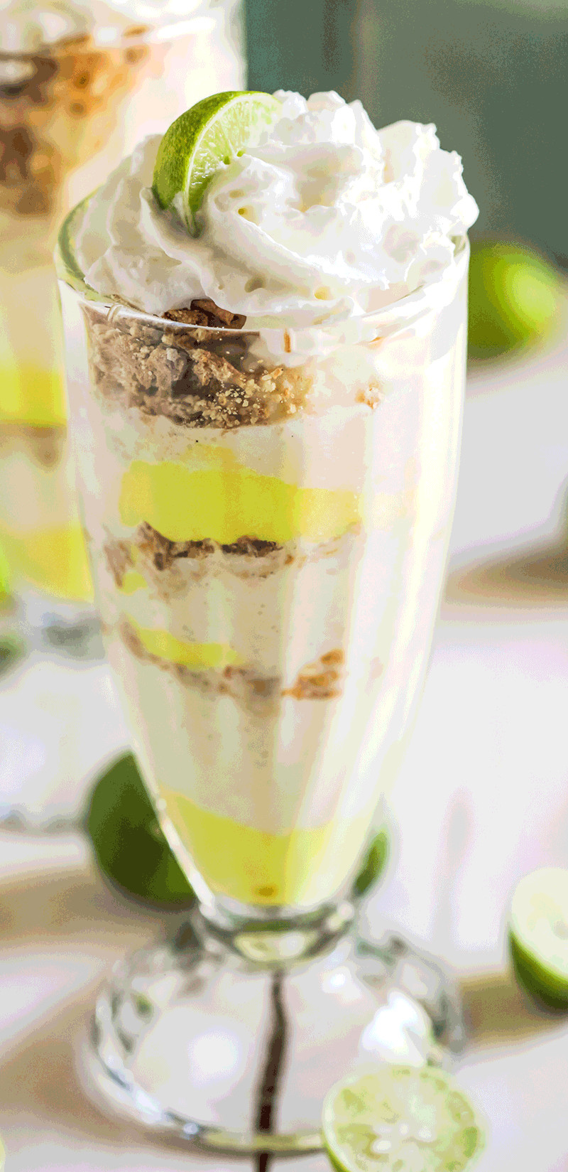 Healthy Key Lime Pie Recipe
 Healthy Key Lime Pie Sundaes