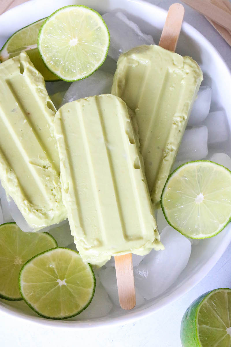 Healthy Key Lime Pie
 Healthy & Creamy Key Lime Pie Popsicles