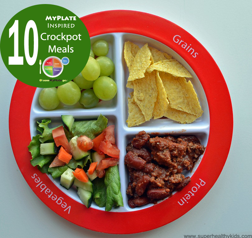Healthy Kid Dinners
 Top 10 Healthy MyPlate Inspired Crockpot Meals