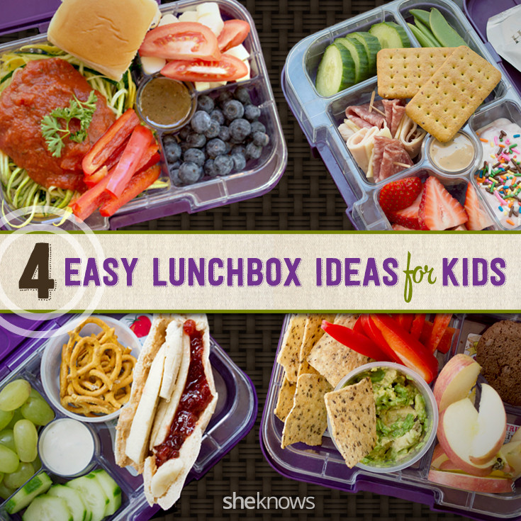 Healthy Kid Friendly Lunches
 4 Lunchbox ideas that are perfect for easy kid friendly meals