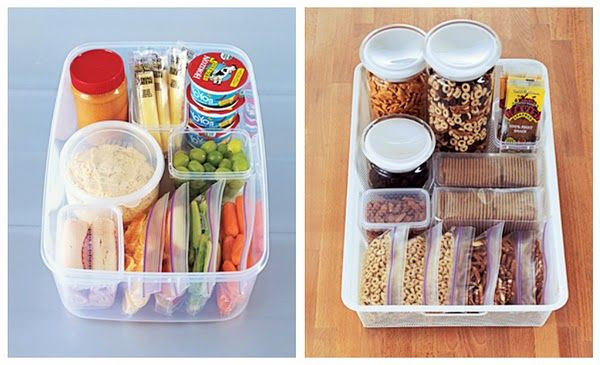 Healthy Kid Snacks To Buy
 Make healthy snack stations for the kids "Go grab a snack