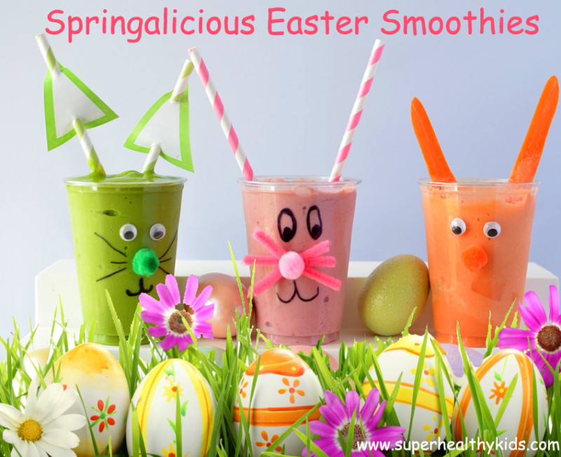 Healthy Kids Smoothies
 Springalicious Easter Smoothie Recipe