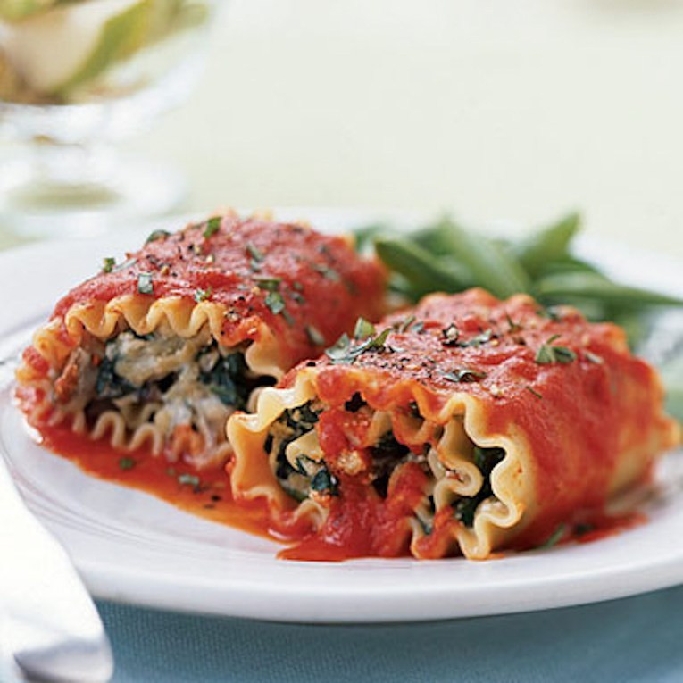 Healthy Lasagna Rolls
 Lasagna Rolls with a Pomodoro Sauce The Picky Eater