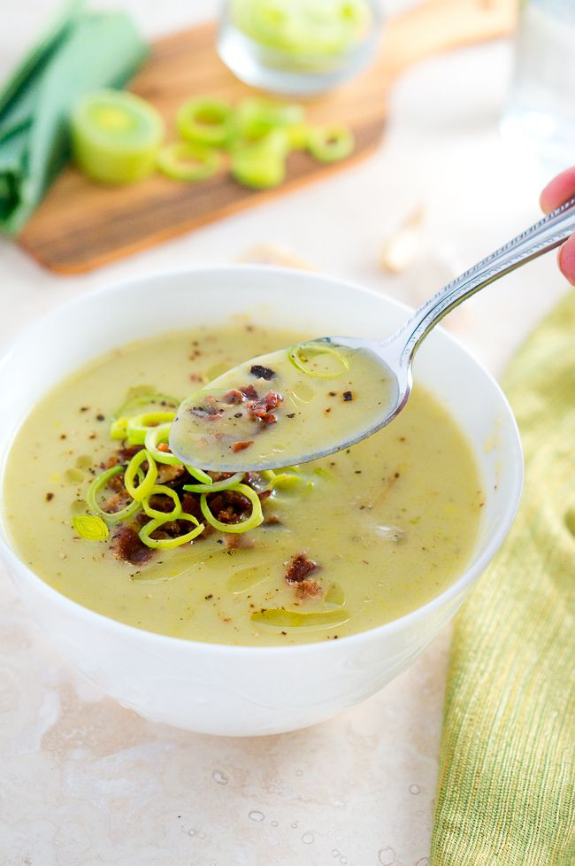 Healthy Leek And Potato Soup
 Creamy Potato and Leek Soup