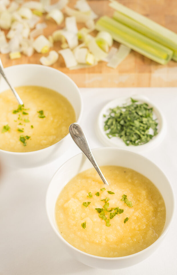 Healthy Leek And Potato Soup
 Scottish Leek and Potato Soup Neils Healthy Meals