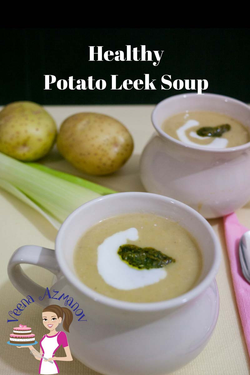 Healthy Leek And Potato Soup
 Healthy Potato Leek Soup Recipe Veena Azmanov