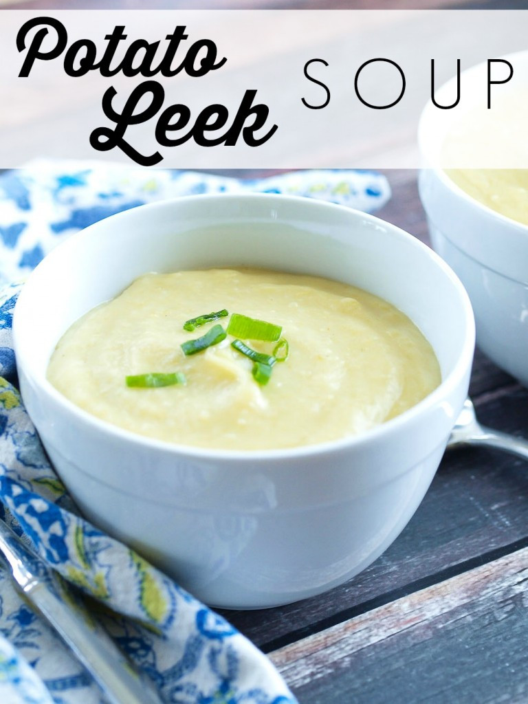 Healthy Leek And Potato Soup
 Potato Leek Soup Happy Healthy Mama