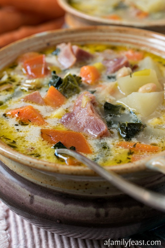 Healthy Leftover Ham Recipes
 Ham and Ve able Soup A Family Feast