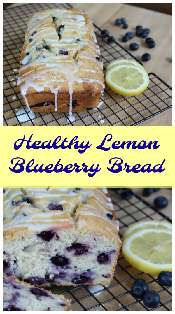 Healthy Lemon Bread
 Healthy Lemon Blueberry Bread