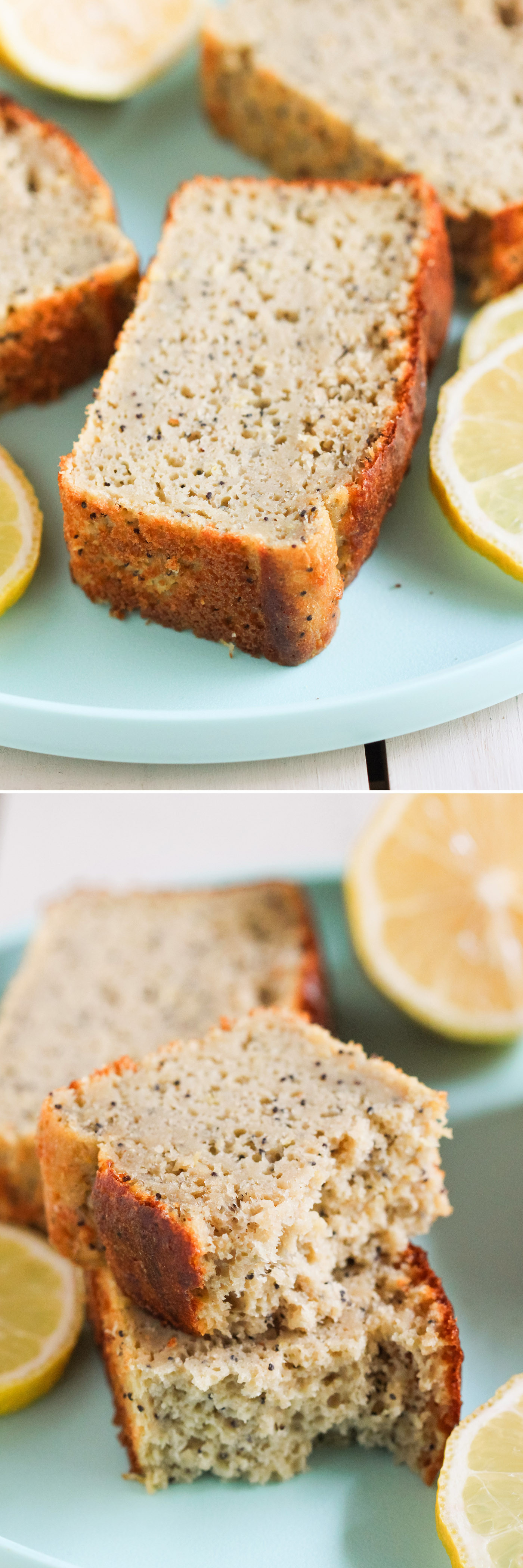 Healthy Lemon Cake
 Healthy Lemon Poppyseed Cake