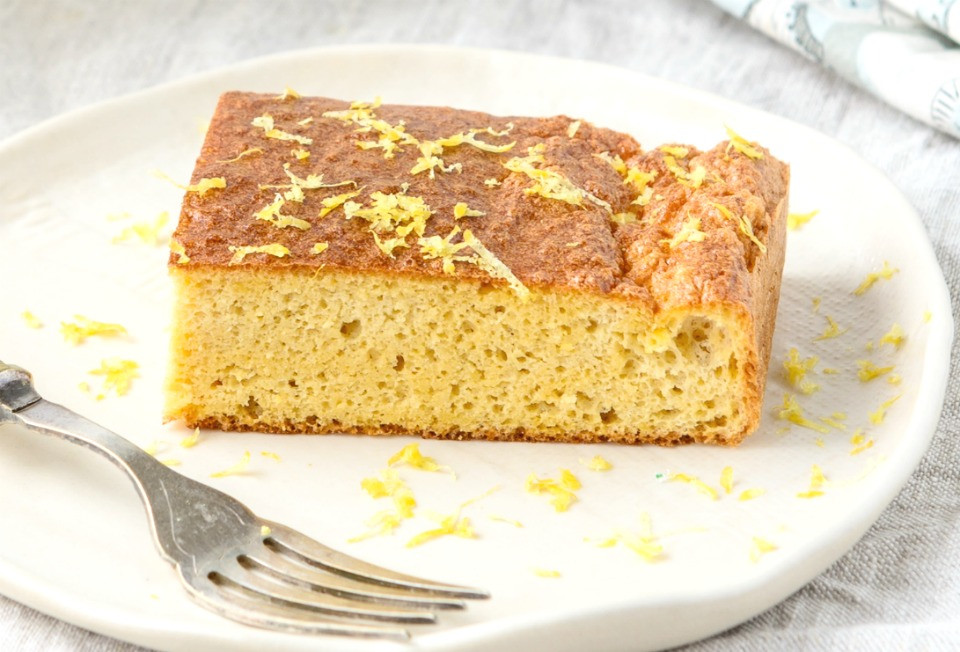 Healthy Lemon Cake
 Four Ingre nt Healthy Lemon Cake For A Healthy Snack