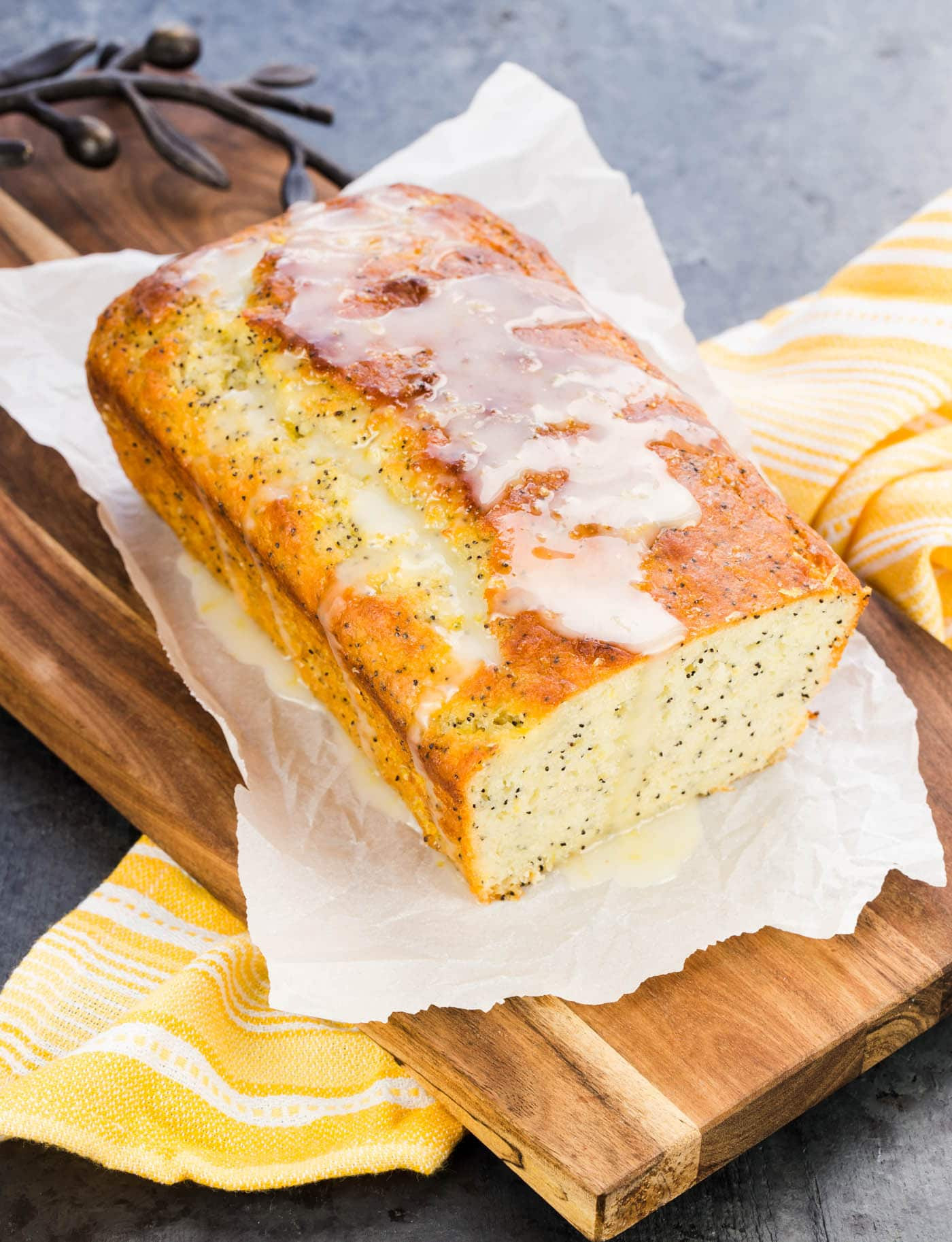 Healthy Lemon Poppy Seed Bread
 healthy lemon poppy seed bread