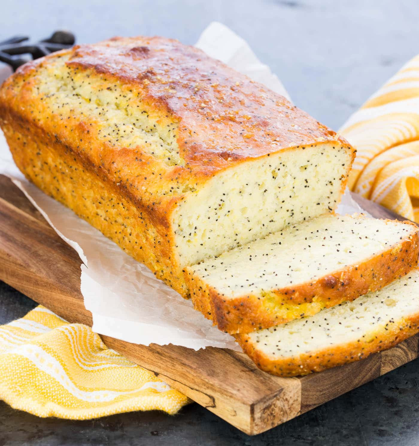 Healthy Lemon Poppy Seed Bread
 healthy lemon poppy seed bread