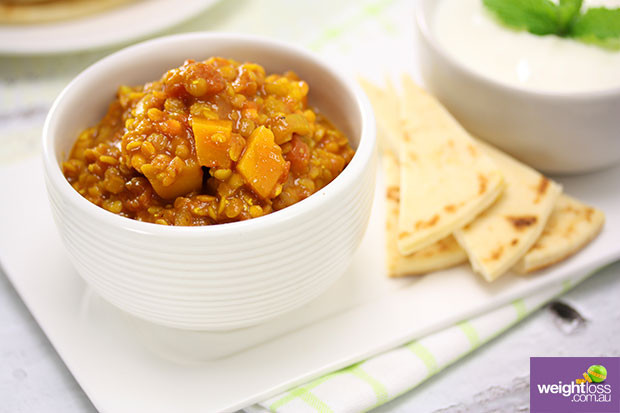 Healthy Lentil Recipes For Weight Loss
 Pumpkin & Red Lentil Dahl Dip