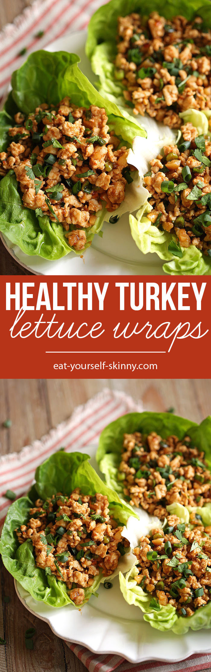 Healthy Lettuce Wraps Ground Turkey
 Healthy Turkey Lettuce Wraps Eat Yourself Skinny