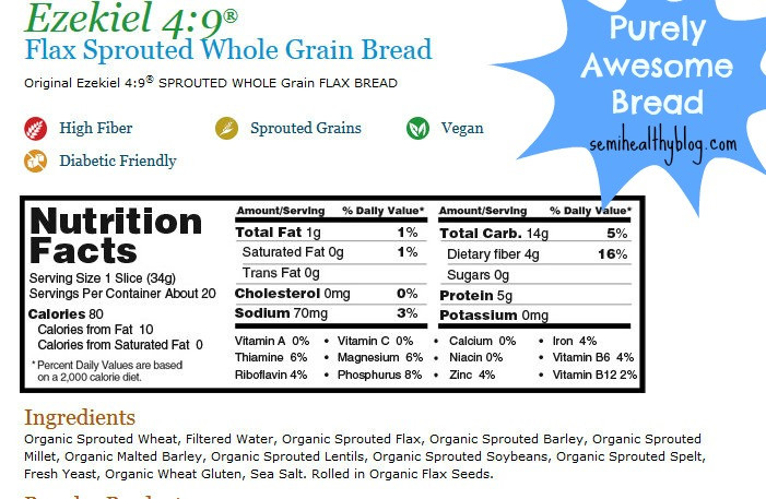 Healthy Life Bread Nutrition
 The gallery for Whole Wheat Bread Nutrition Label