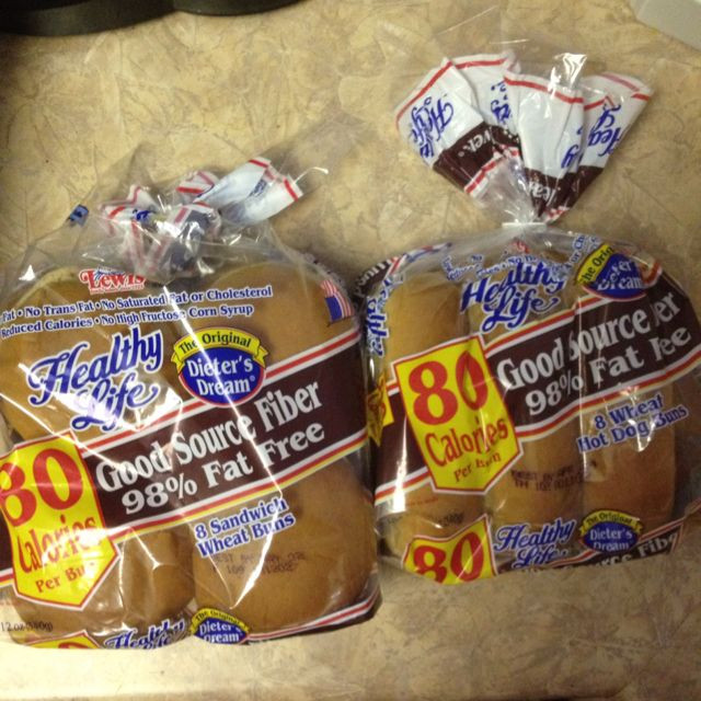 Healthy Life Bread Walmart
 2 weight watchers points plus hamburger and hotdog buns